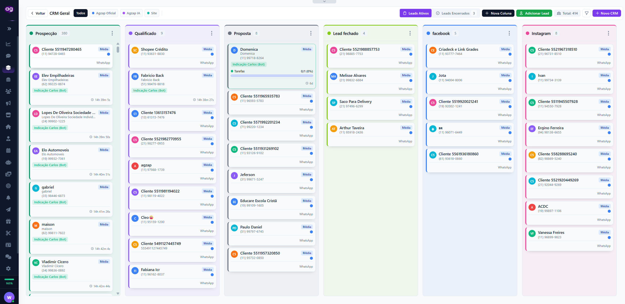 CRM Kanban